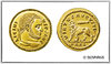 SOLIDUS OF LICINIUS WITH A LION (313) - REPRODUCTION OF ROMAN EMPIRE