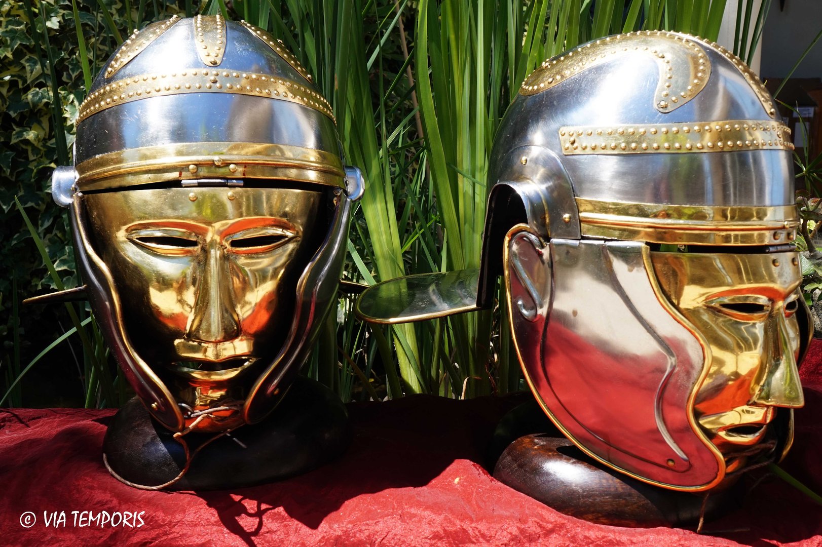 Ancient Medieval Roman Helmet With Face Mask/ Roman Gallic/Centurian Helmet II 