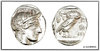 TETRADRACHM OF ATHENS WITH THE OWL (420-400 BC) - REPRODUCTION OF ANCIENT GREECE