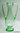 GALLO-ROMAN GLASSWARE - GREEN AMPHORA WITH TWO HANDLES