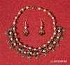 ANCIENT - JEWELRY - NECKLACE AND EARRINGS MODEL ARECINA
