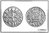 DENIER TOURNOIS OF LOUIS IX (ST-LOUIS - 1245-1270) - REPRODUCTION OF MIDDLE AGES
