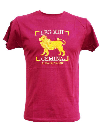 T-SHIRT OF ROMAN LEGIONS - LEG XIII GEMINA