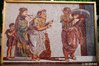ROMAN MOSAIC - MOSAIC WITH MUSICIANS OF POMPEI