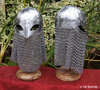 VIKING HELMET WITH EYE GUARD AND CHAINMAIL NECK PROTECTION FOR CHILDREN