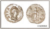 DENIER DE FAUSTINE JEUNE AVEC CERES (161-162) - REPRODUCTION DU HAUT EMPIRE ROMAIN