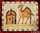 ROMAN MOSAIC - SMALL MEDALLION WITH A DROMEDARY AND A HOUSE