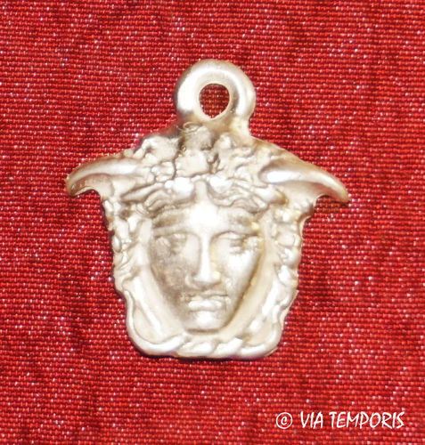 ANCIENT JEWERLY - ROMAN MEDAL WITH MEDUSA HEAD 2