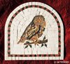 ROMAN MOSAIC - MEDALLION WITH OWL