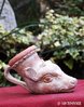 ANTIQUE POTTERY - RHYTON WITH CALF HEAD