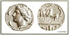 DECADRACHM OF SYRACUSE - SICILY (400-380 BC) - REPRODUCTION OF ANCIENT GREECE