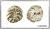 DENIER OF THE HELVETES AT THE "PALM" (80-50 BC) - REPRODUCTION OF GALLIC COINS