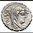ANCIENT JEWERLY - ROMAN SILVER RING WTH HISPANAA HEAD