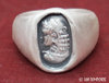 ANCIENT JEWERLY - ROMAN SILVER RING WITH YOUNG HERACLES