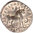 DOUBLE MAIORINA OF JULIAN II WITH BULL - ARLES (362-363) - REPRODUCTION OF ROMAN EMPIRE