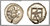 STATÈRE DE L'ÎLE DE SÉRIPHOS - CYCLADES (530-500 av. JC) - REPRODUCTION DE LA GRÈCE ANTIQUE