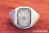 ANCIENT JEWELERY - SILVER RING WITH ROMAN SHIELD