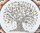 ROMAN MOSAIC - MEDALLION WITH AN OLIVE TREE - DIAM 62 CM ROUND