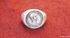 ANCIENT JEWELERY - SILVER RING WITH FULVIA PLAUTILLA BUST