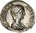 ANCIENT JEWELERY - SILVER RING WITH FULVIA PLAUTILLA BUST