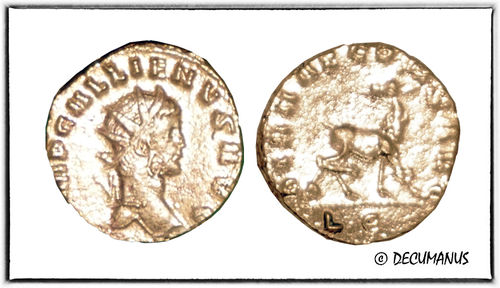 ANTONINIEN DE GALLIEN (267-268) - REPRODUCTION DU HAUT EMPIRE ROMAIN