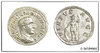 DENARIUS OF GORDIANUS II (238) - REPRODUCTION OF ROMAN EMPIRE